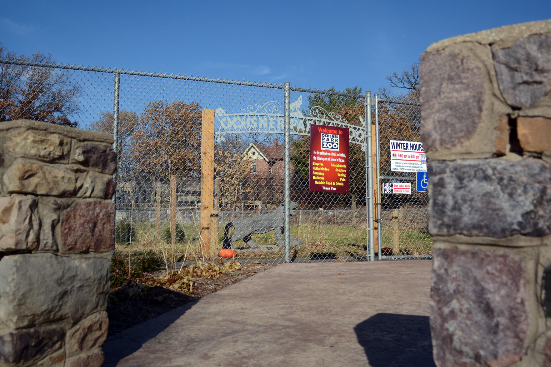 Scenes from Baraboo's Ochsner Park Zoo, Nov. 7, 2020